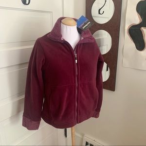 Patagonia Plum Fleece Zip Up